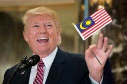 Will Trump say "Eight Wars" during Malaysia events on October 26?
