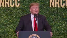 Will Trump say "Job" 15+ times during NRCC Dinner on April 8?