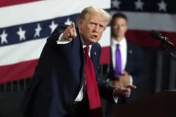 Will Trump say "China" 8 or more times during New Mexico rally on October 31?