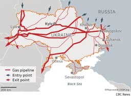 Ukraine agrees to resume Russian natural gas transit in January?