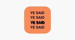 Will Ye said be #1 Paid App in the US Apple App Store on May 12?