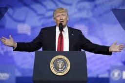 Will Trump say "unrealized" during California rally on October 12?