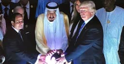 Will Trump say "Crypto" or "Bitcoin" during Gulf Leaders Summit on May 14?