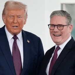 Will Trump say "Biden" 3+ times during events with UK Prime Minister on September 18?