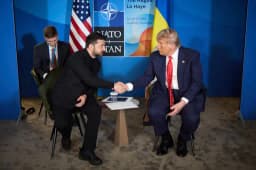 Will Trump and Zelenskyy shake hands for 10 seconds or more?