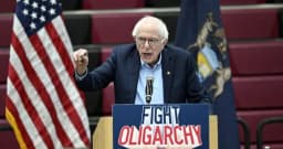 Will Bernie say "Amazon" during Fighting Oligarchy?