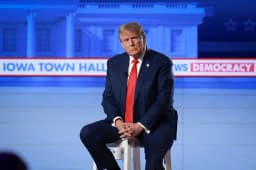 Will Trump say "crypto" or "Bitcoin" during North Carolina town hall?
