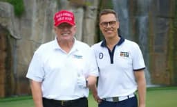 Will Trump say "Thank you" 8+ times during events with President of Finland on Oct 9?