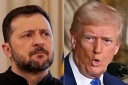 Will Donald Trump disparage Volodymyr Zelenskyy on Monday?