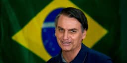 Will Jair Bolsonaro finish in second place in the first round of the 2026 Brazilian presidential election?