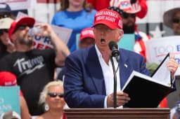 Will Trump say "Debate" at his rally?