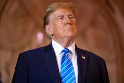 Will Donald Trump's tie be blue on May 8, 2026?