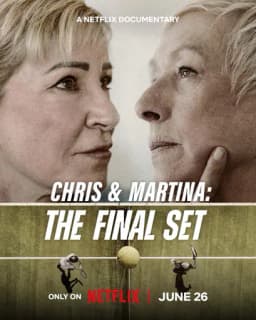 Will "Chris & Martina: The Final Set" be the #2 global Netflix movie this week?