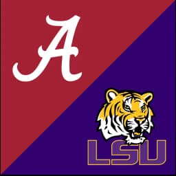 CFB: Alabama vs. LSU